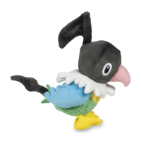 Officiële Pokemon center knuffel Pokemon fit Chatot 16cm (lang)